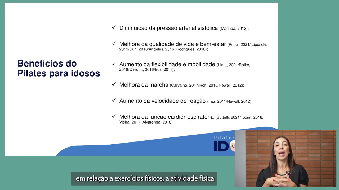 Formação em Pilates para Idosos & Longevidade Ativa